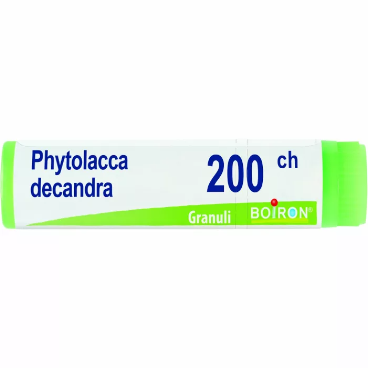 Phytolacca Decandra 200CH Boiron Granuli 1 Tubo