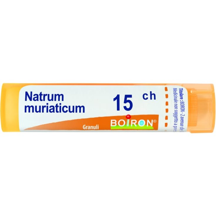 Natrum Muriaticum 15CH Boiron Granuli 4g
