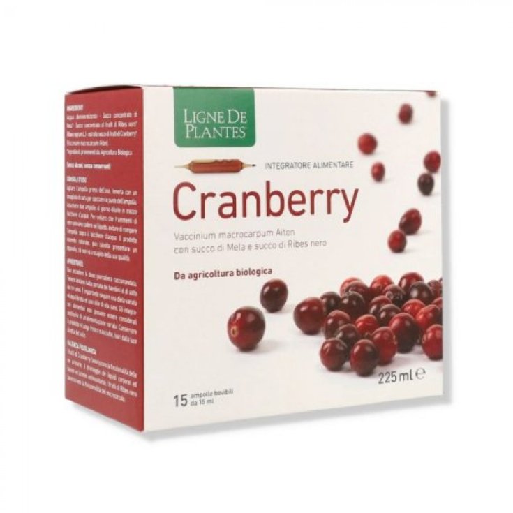 Cranberry Bio Ligne De Plantes 15 Ampolle Da 15ml