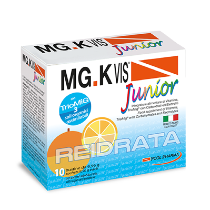 MG.K VIS Reidratante Junior Arancia Pool Pharma 10 Bustine