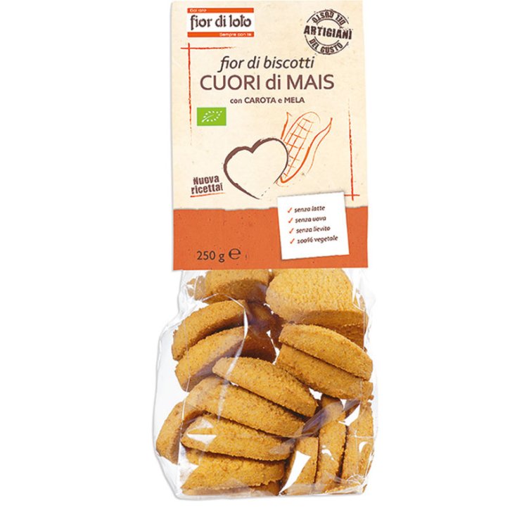 Fior Di Biscotti Cuori Di Mais Fior Di Loto 250g