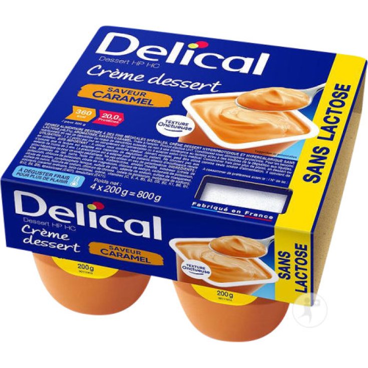 Delical Creme Crème Caramel Foodar 4x125g