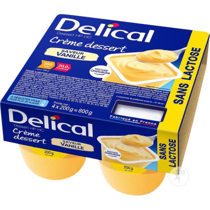 Delical Creme Vaniglia Foodar 4x125g