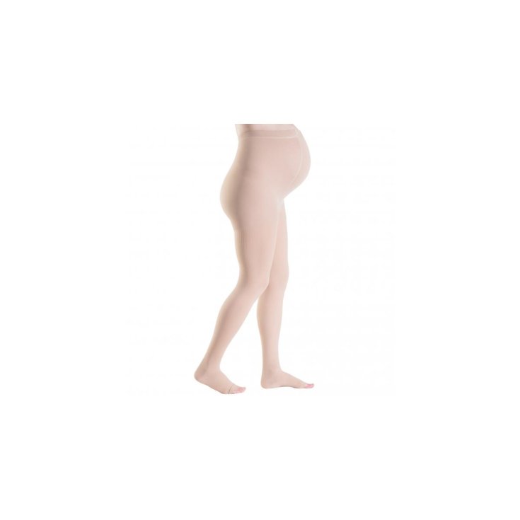 Cotton Evo 262 Collant Gestanti Beige S Lungo GloriaMed&reg; 1 Paio