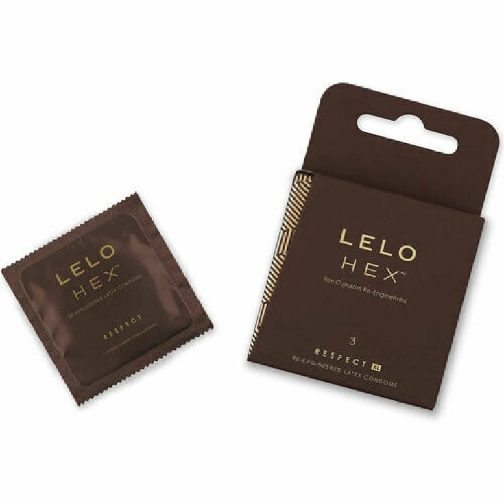 Lelo Hex™ Respect XL 3 Preservativi 