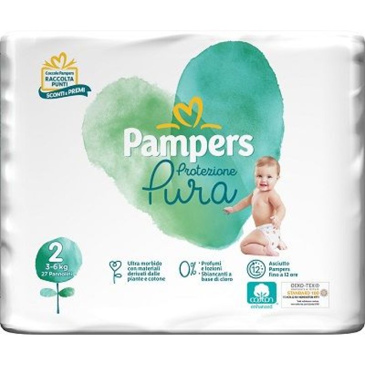 Naturello Protezione Pura 2 (3-6Kg) Pampers 27 Pannolini