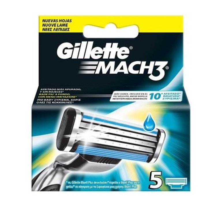 GILLETTE® MACH 3 LAME X 5 