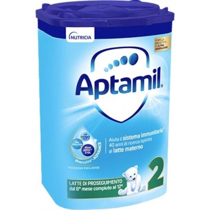 Aptamil nutribiotik tabs 2 pre-dosate - latte di proseguimento in tabs  pre-dosate - dal 6° mese compiuto al 12° - confezione da 21 bustine ( 105  tabs pre-dosate) - Bimbostore