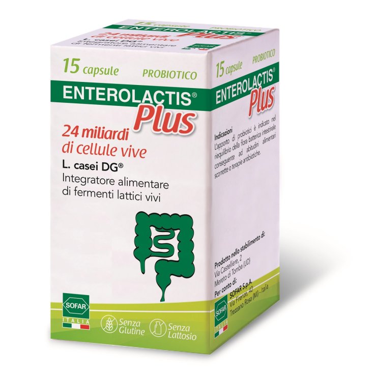 Enterolactis Plus Sofar 15 Capsule