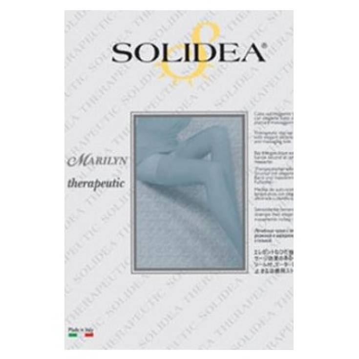 Marilyn Autoreggente CCL&nbsp;2 Punta Aperta Nero XL Solidea 1 Calza