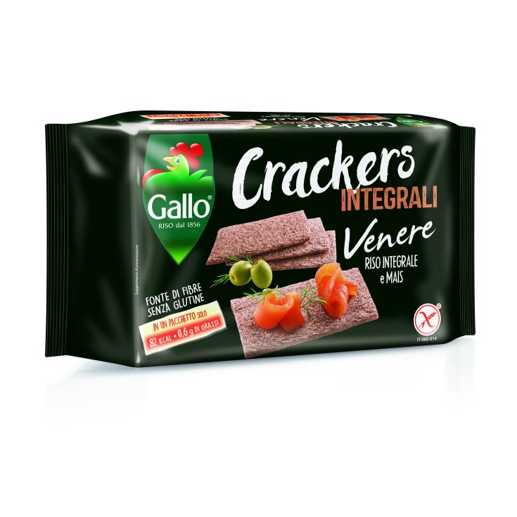 Crackers Integrali Venere Riso Integrale E Mais Riso Gallo 180g