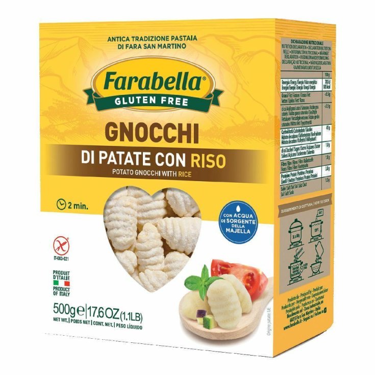 Gnocchi Di Patate Con Riso Farabella® 500g