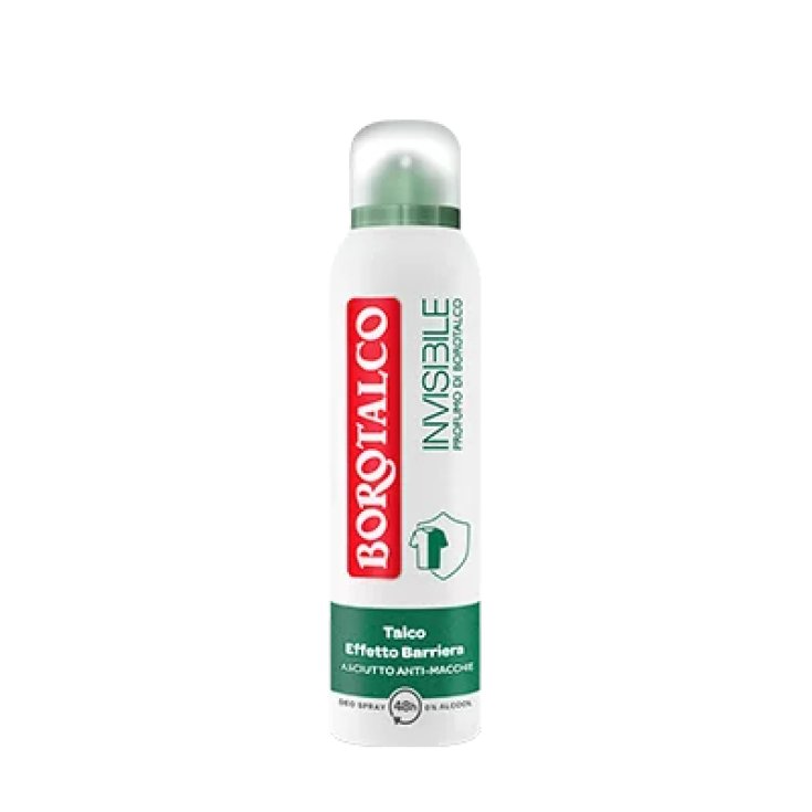 Deo Spray Invisible No Transfer Verde Borotalco 150ml