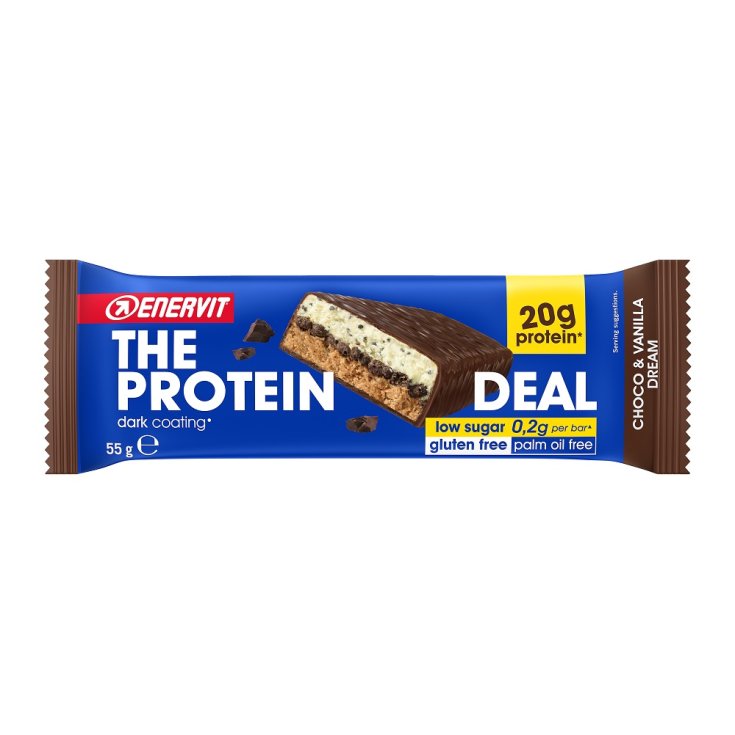 The Protein Deal 20 Choco & Vanilla Dream Enervit 55g