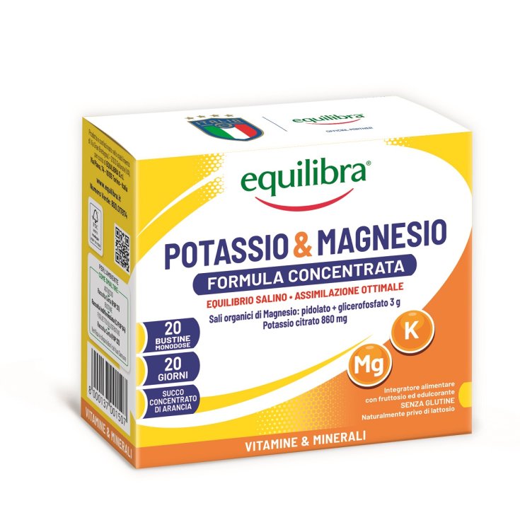 Potassio & Magnesio Equilibra 20 Bustine