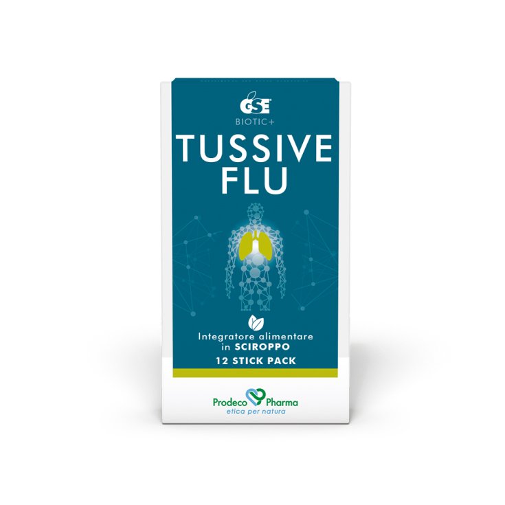 TUSSIVE FLU GSE BIOTIC+ 12 Stick Pack