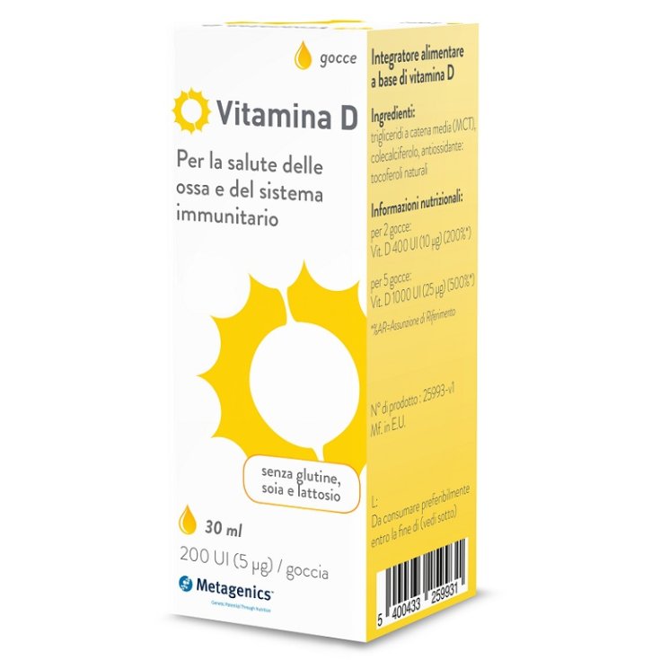 Vitamina D Liquido Metagenics 30ml