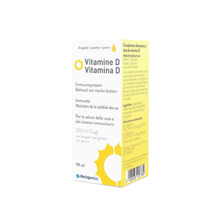 Vitamina D 200UI Metagenics 90ml