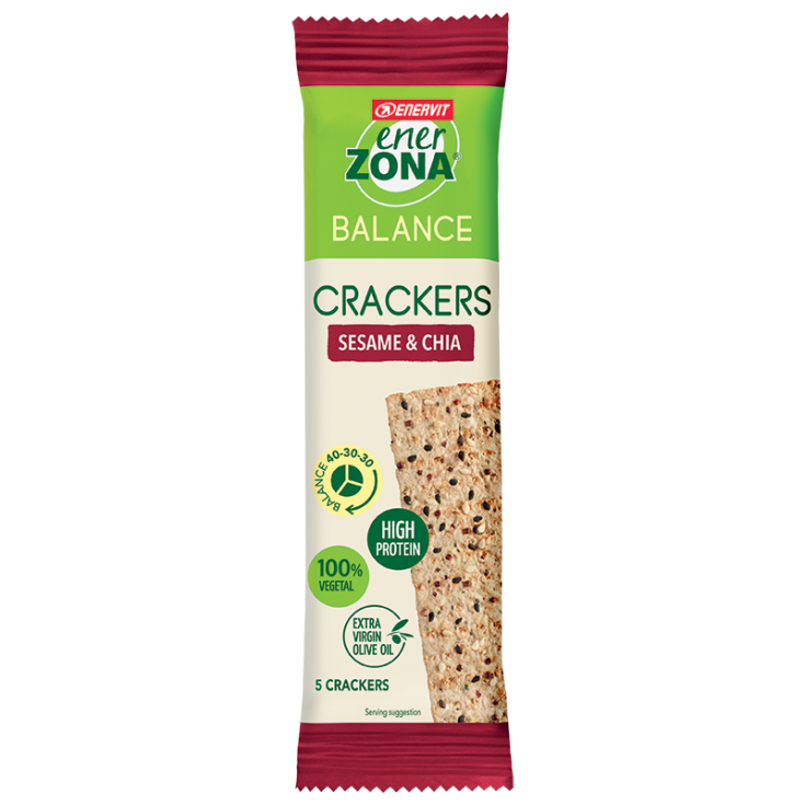 Crackers Sesamo & Chia 40-30-30 Enervit EnerZona® Monodose 25g