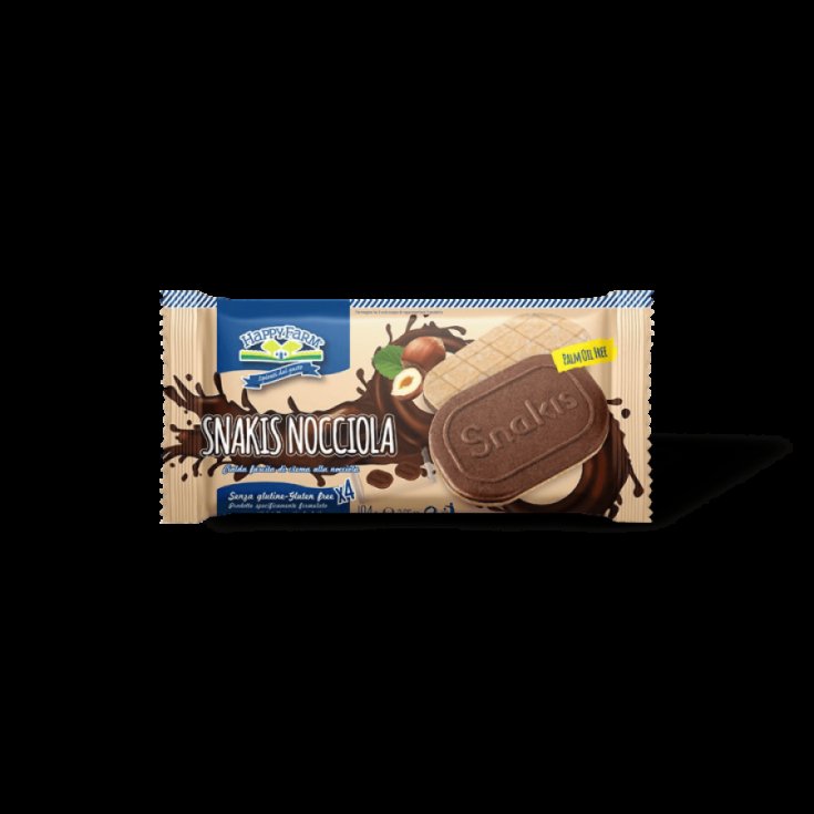 Snakis Nocciola Happy Farm 104g