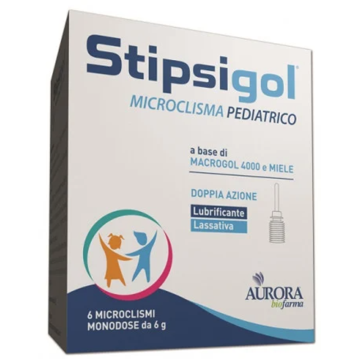 Stipsigol Microclisma Pediatrico Aurora BioPharma 6x6g