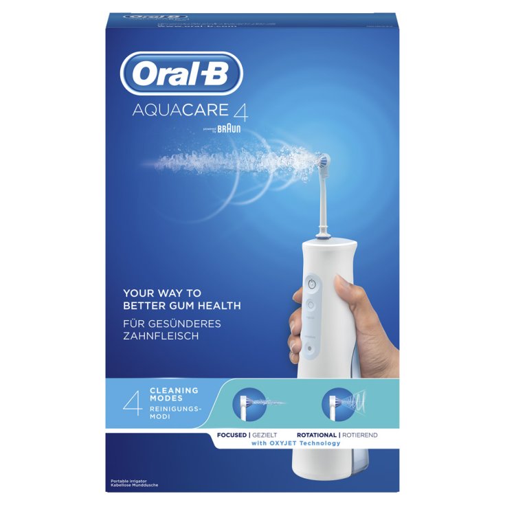 Oral-B® Aquacare 4 Idropulsore Portatile