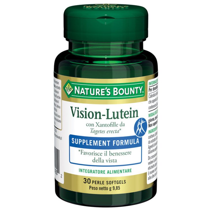 Vision Lutein Nature's Bounty 30 Perle Softgels