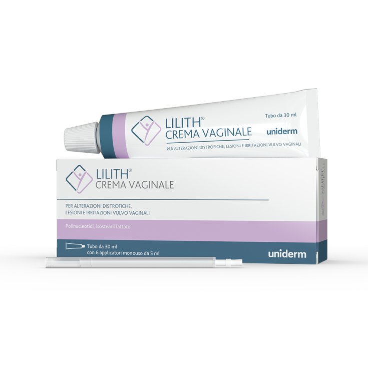 Lilith Crema Vaginale UNIDERM 30ml + 6 Applicatori