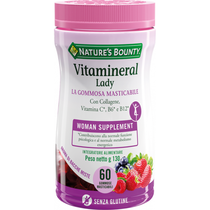 Vitamineral Lady Nature's Bounty 60 Gommose
