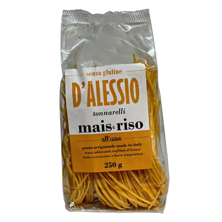 Tonnarelli Pasta Di Mais E Riso All'Uovo D'Alessio 250g