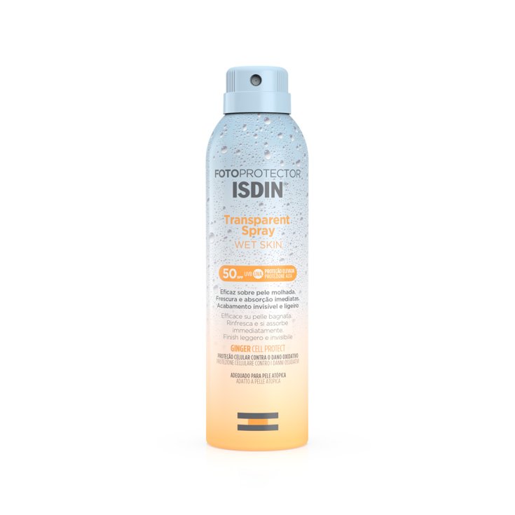 Fotoprotector Trasparent Spray Wet Skin Spf40 Isdin® 250ml