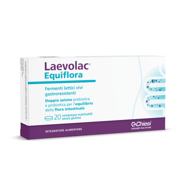 Laevolac® Equiflora Chiesi 20 Compresse Masticabili