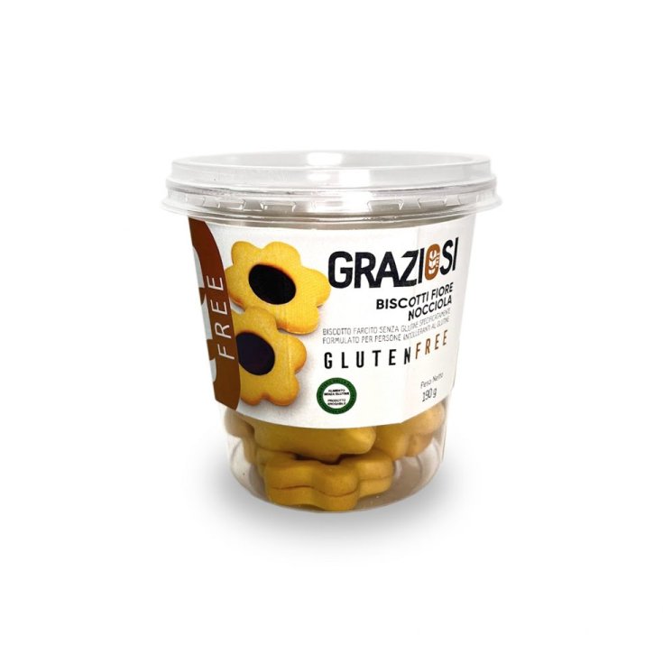 Biscotti Fiore Nocciola Graziosi 190g