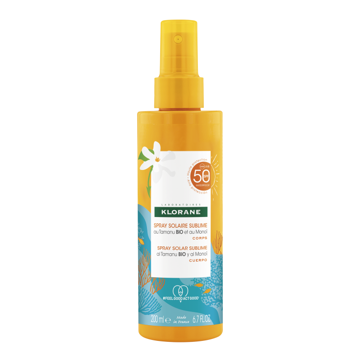 Polysianes Sublime Solar Spray Spf50 Klorane 200ml
