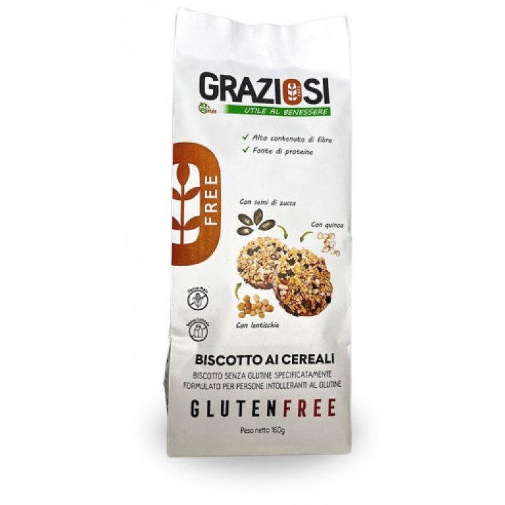 Biscotti Ai Cereali Graziosi 160g