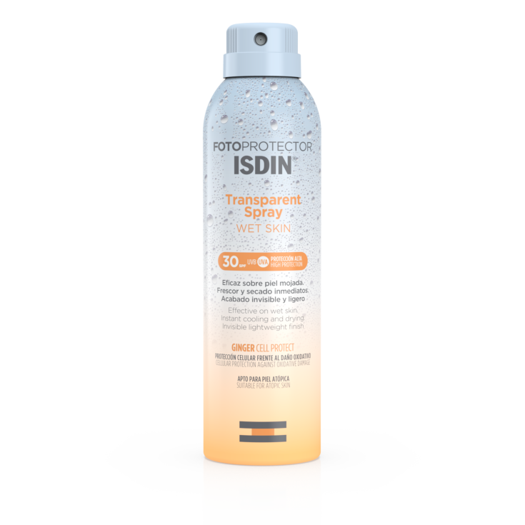Fotoprotector Trasparent Spray Wet Skin Spf30 Isdin® 250ml