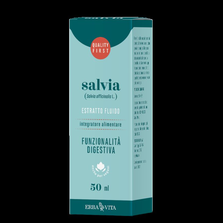 Salvia Estratto Fluido Erba Vita 50ml