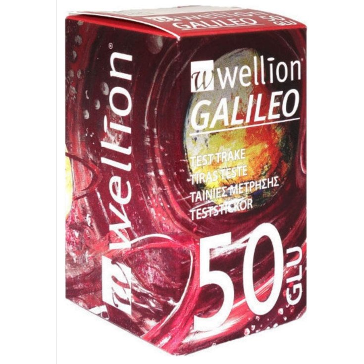 Galileo Glucose Test Strips Wellion 50 Strisce