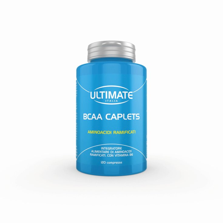 BCAA Caplets Aminoacidi Ramificati Ultimate 120 Compresse