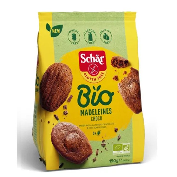 Bio Madeleines Choco Schar 150g