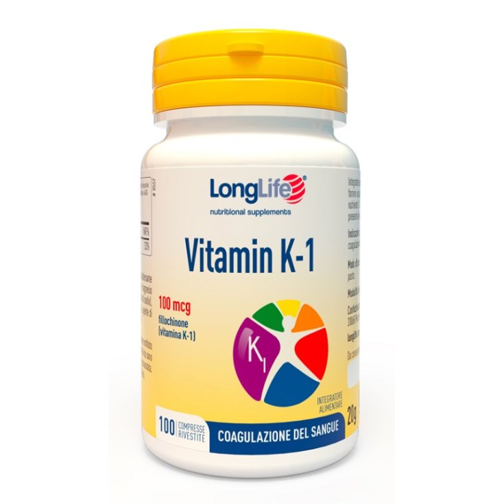 LongLife Vitamin K-1 100 compresse