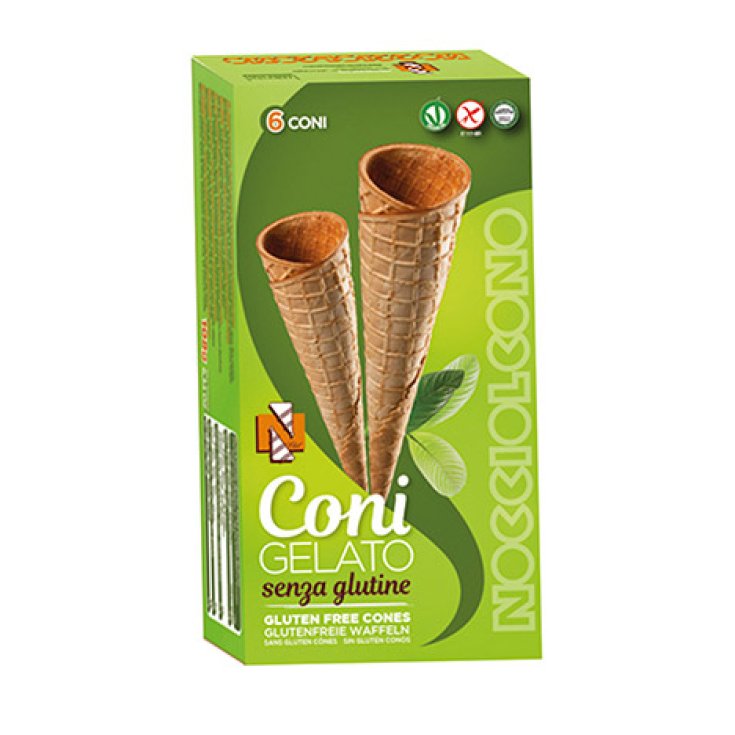 Coni Gelato Nocciolcono 6 Pezzi