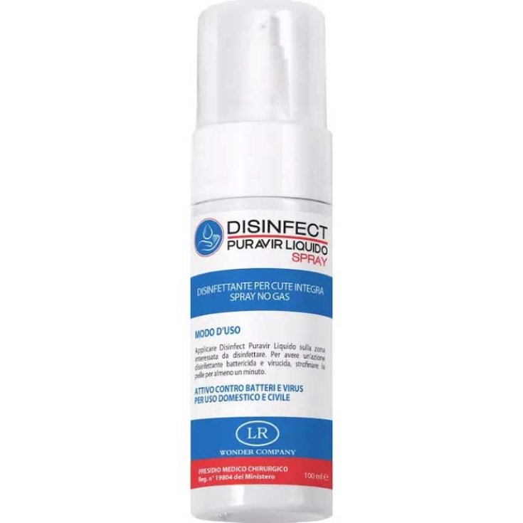 Disinfect Puravir Spray Wonder Company 100ml