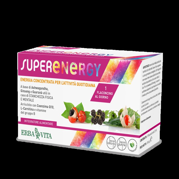 Super Energy Erba Vita 10 Flaconcini