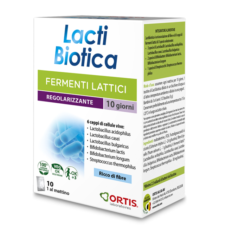 Lacti Biotica Fermenti Lattici Ortis® 10 Bustine