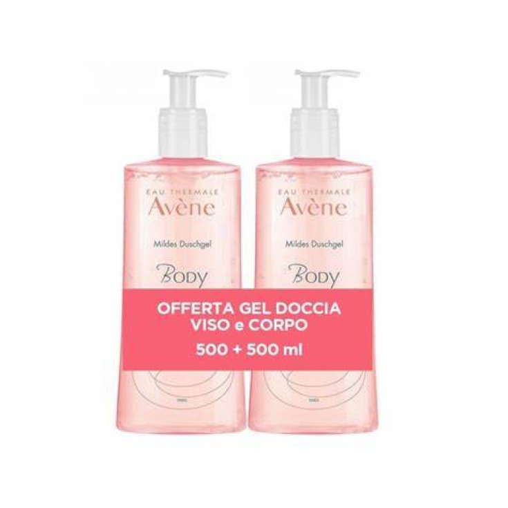 Avène Duo Body Gel Doccia 2x500ml