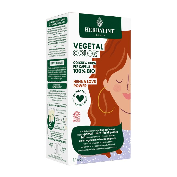 Vegetal Color Henna Love Power Herbatint 100g