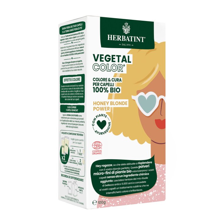 Vegetal Color Honey Blonde Power Herbatint 100g