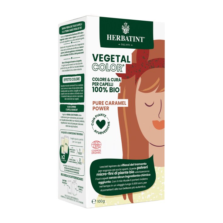 Vegetal Color Pure Caramel Power Herbatint 100g
