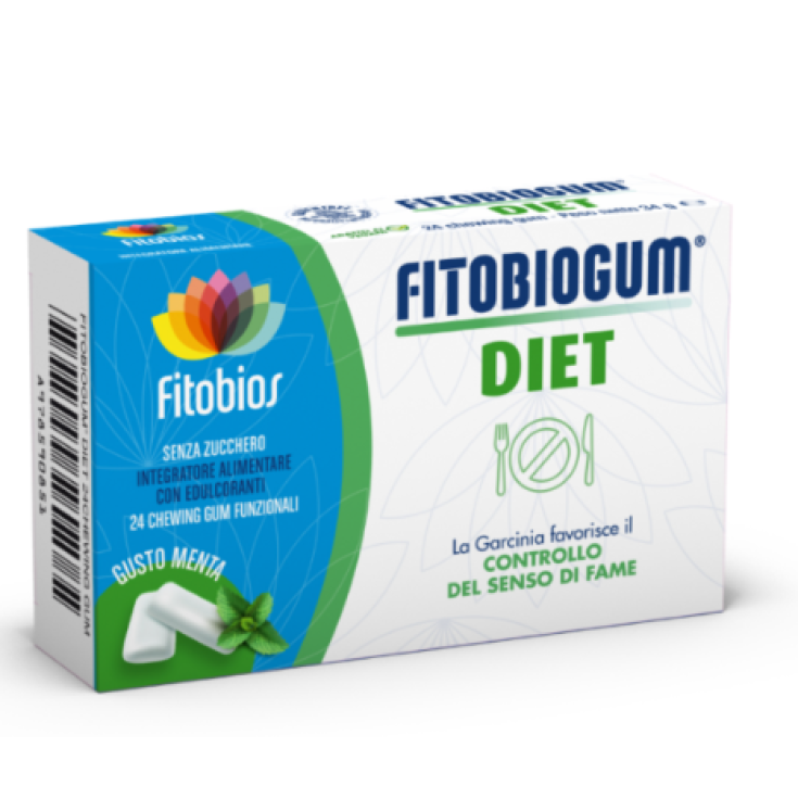 Fitobiogum Diet Fitobios 24 Chewing Gum